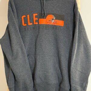 NFL Cleveland Browns Charcoal Hoodie